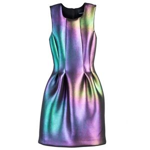 Cynthia Rowley iridescent scuba dress