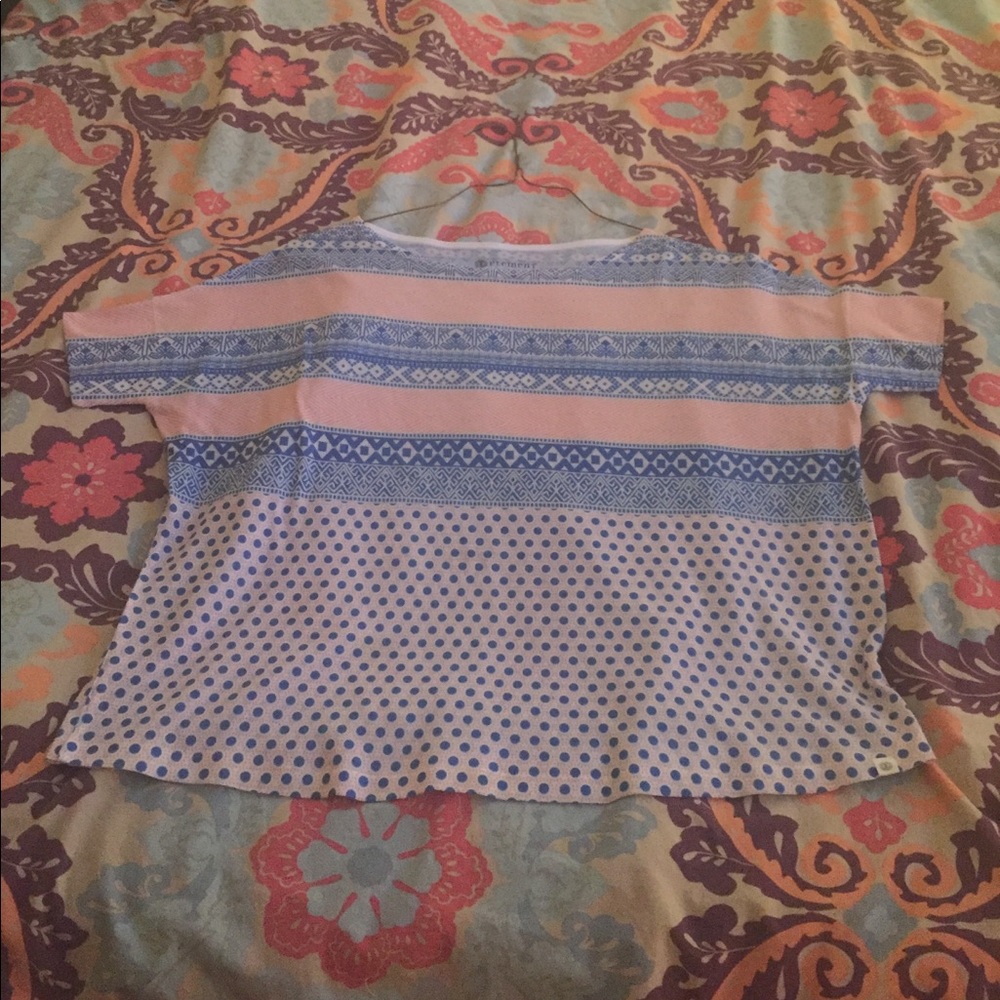 Element Boxy fitted short sleeve top