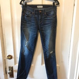 Madewell skinny skinny size 28.