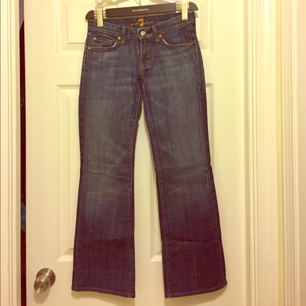 Size 25, 7 For All Man Kind women Jeans