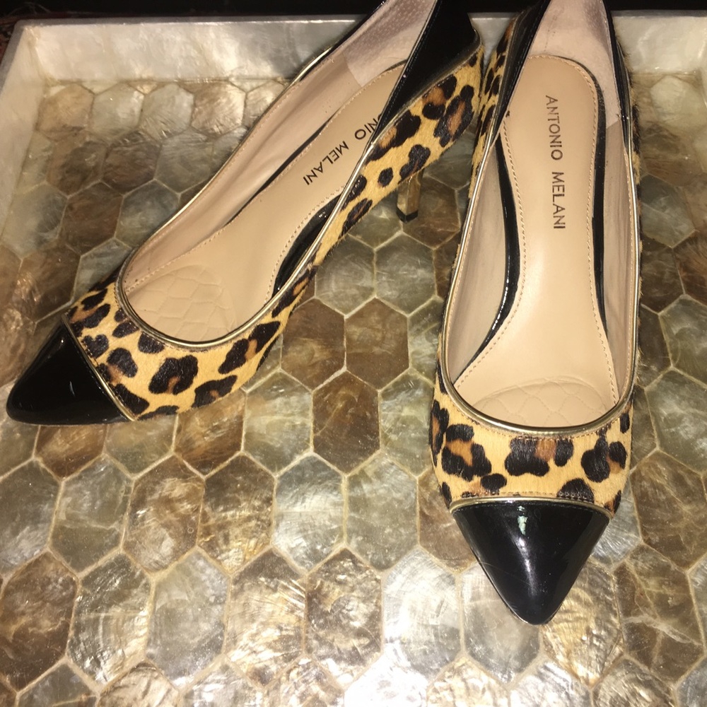 Antonio Melani leopard pumps