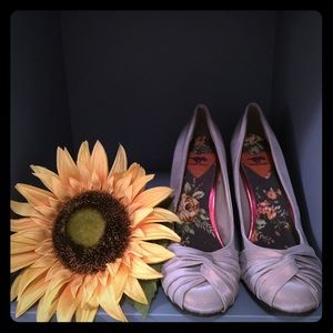 Silver High Heels