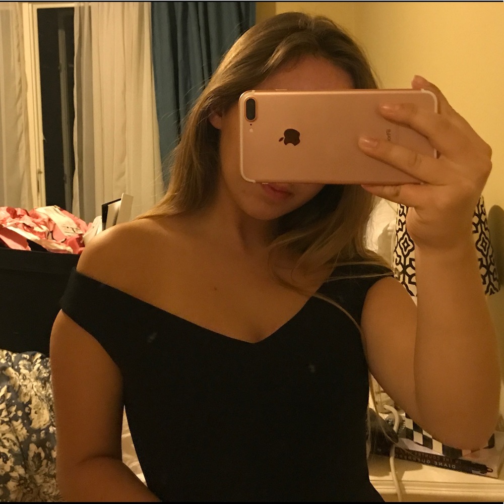 Off the shoulder bodysuit