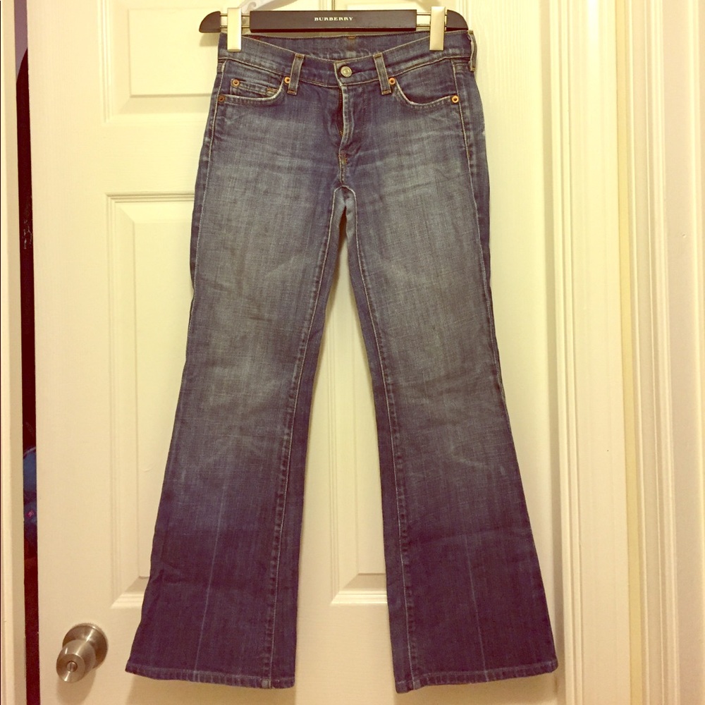 Size 25, 7 for all mankind woman's jeans