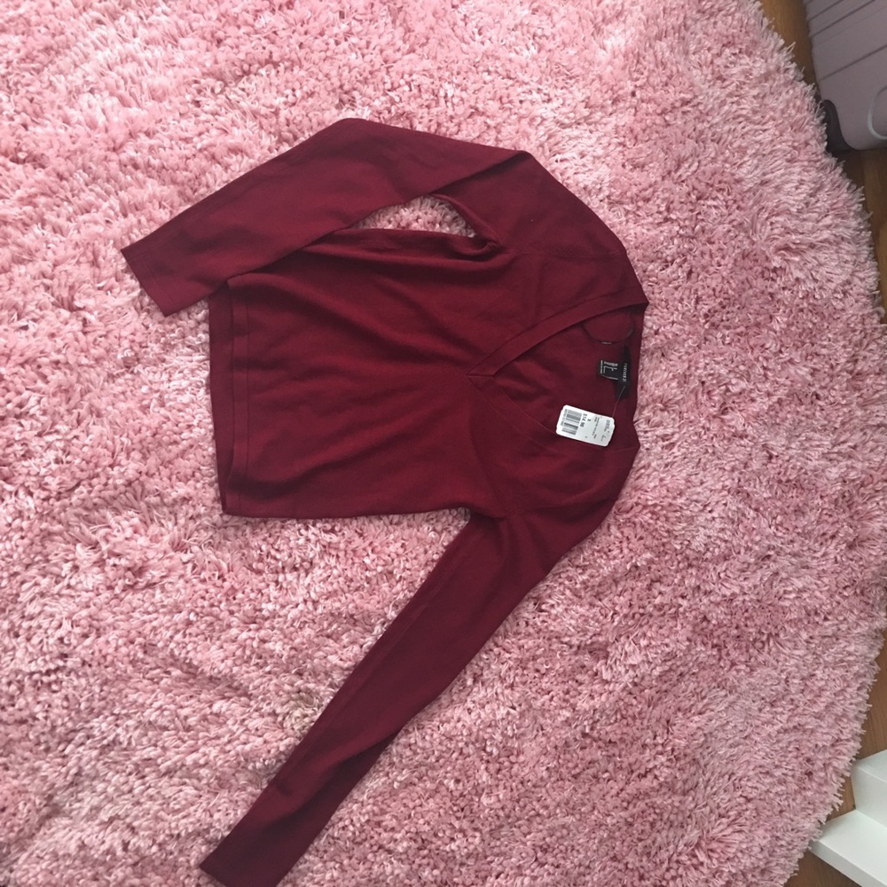 Wine/ Sweater top
