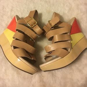 DVF Oceana wedge sandal size 7M