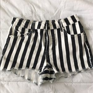 Forever21 Striped shorts