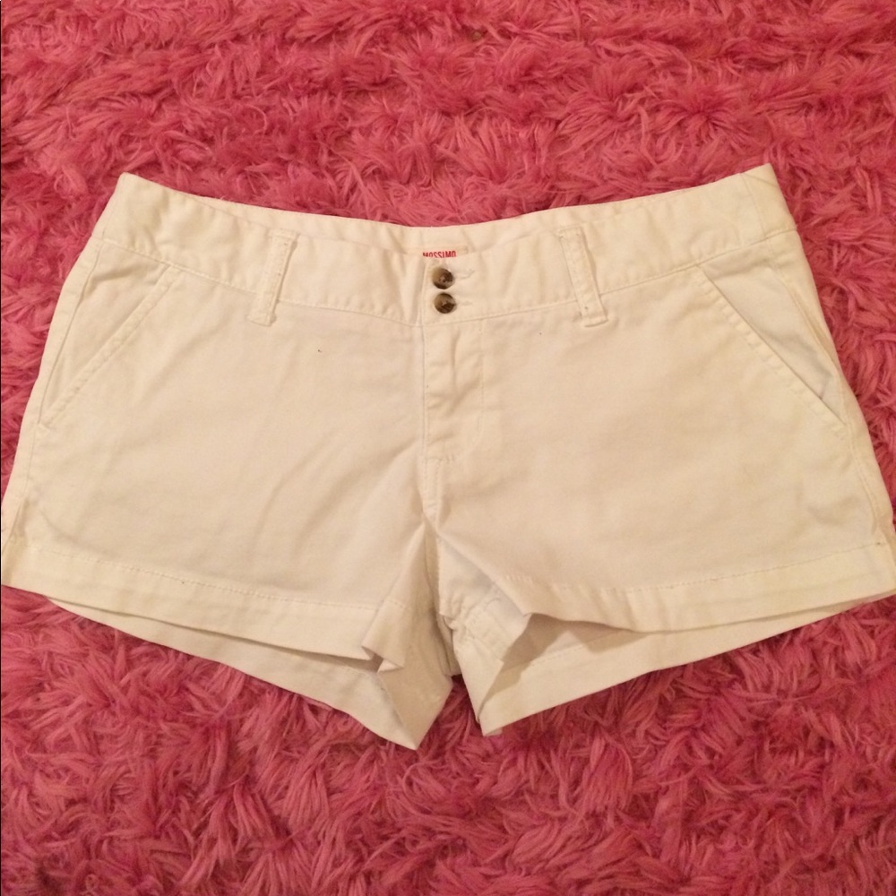 Classic White Shorts