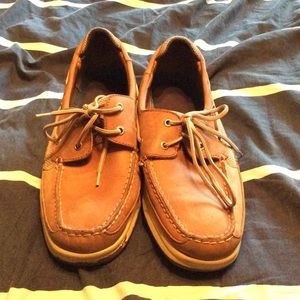 Light Brown Sperry Top Sider