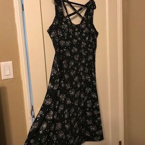 Torrid skull pattern dress