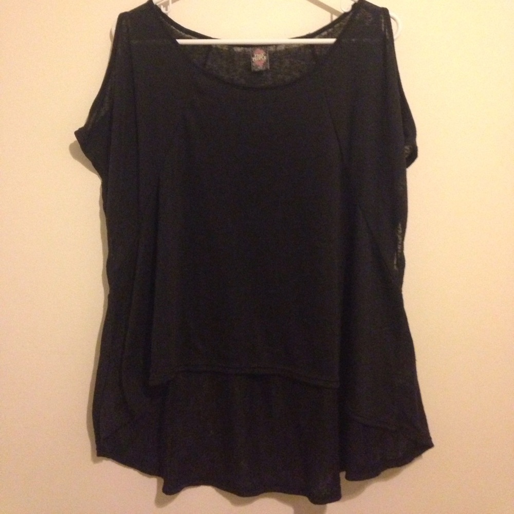 Free People Cold Shoulder top