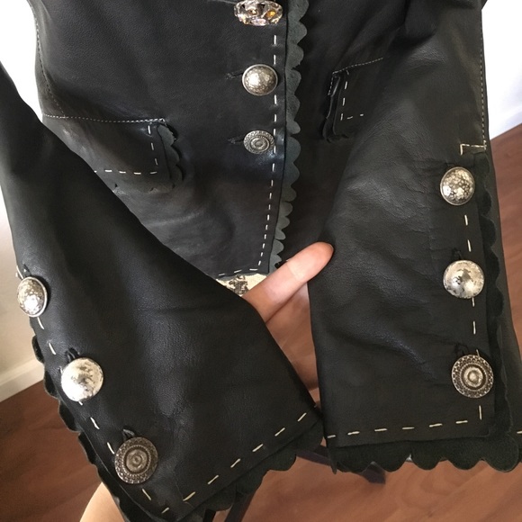 Leather jacket. Luxury very soft leather. Lambskin - Picture 4 of 8