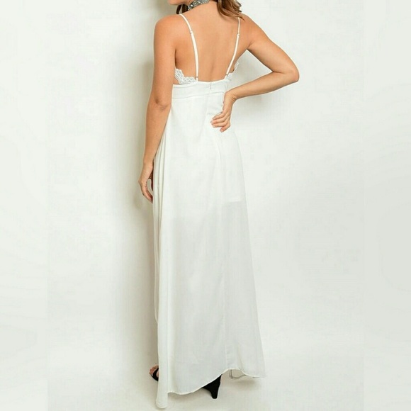 💗Hi-Lo Sweetheart Maxi Dress - Picture 2 of 3