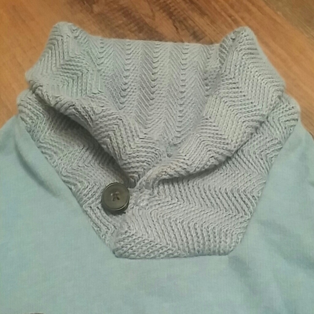 CHEROKEE LONG SLEEVE COWL NECK TOP HAT OWL TOP - Picture 4 of 5