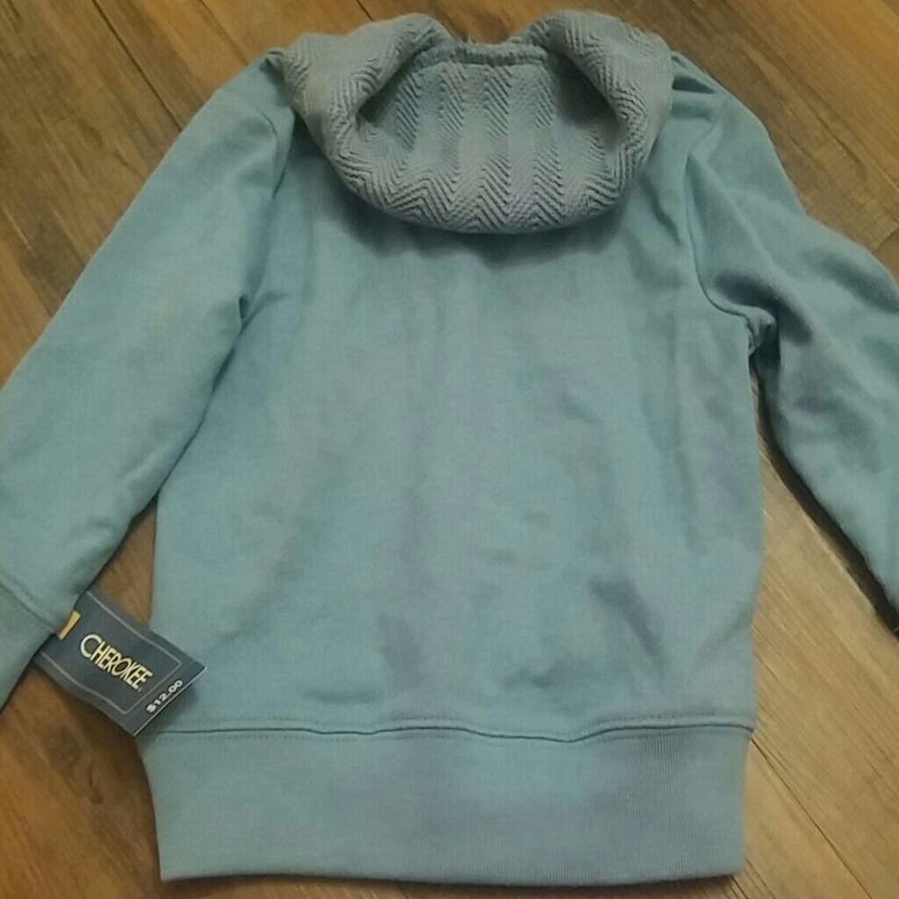 CHEROKEE LONG SLEEVE COWL NECK TOP HAT OWL TOP - Picture 5 of 5