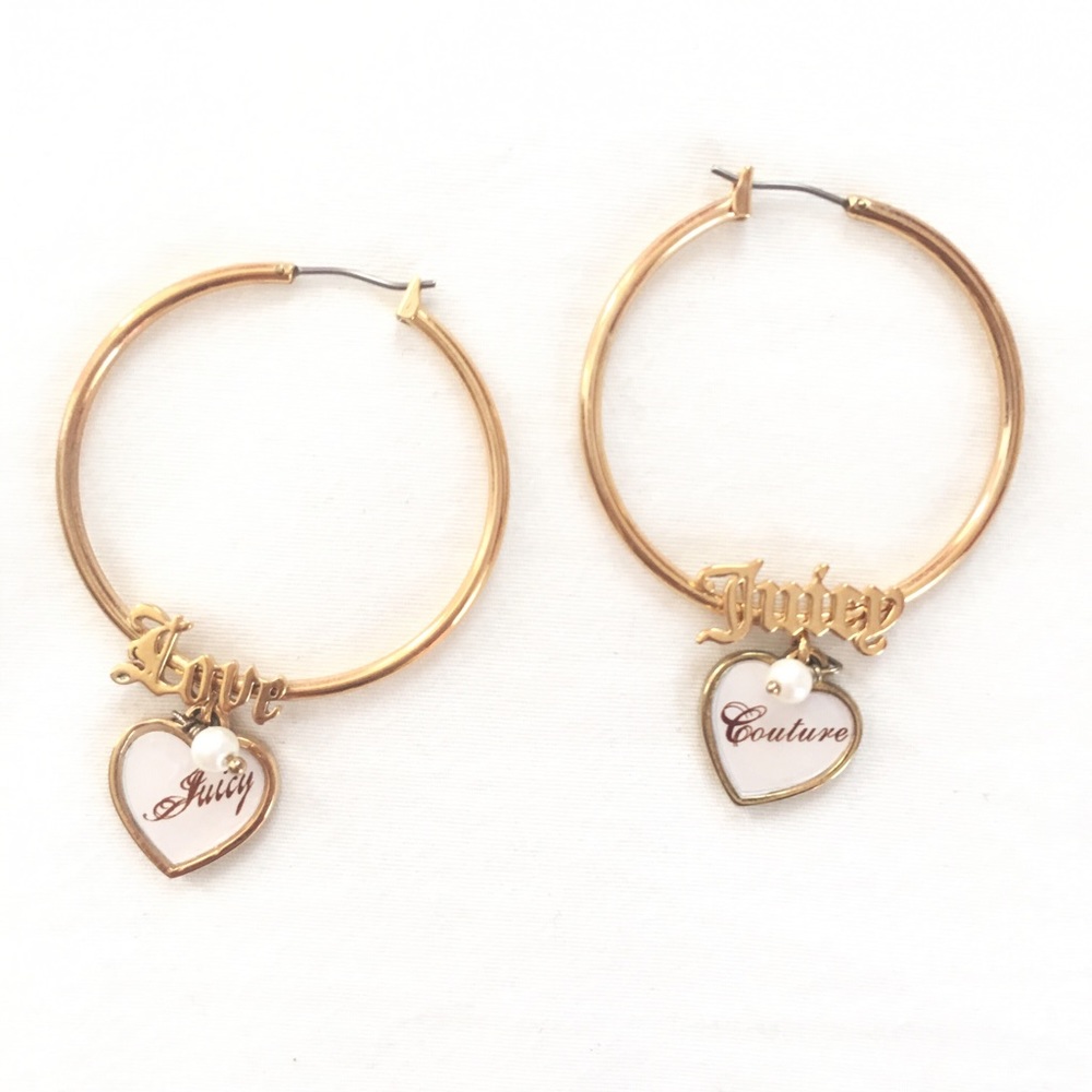 Juicy Couture Hoop Earrings