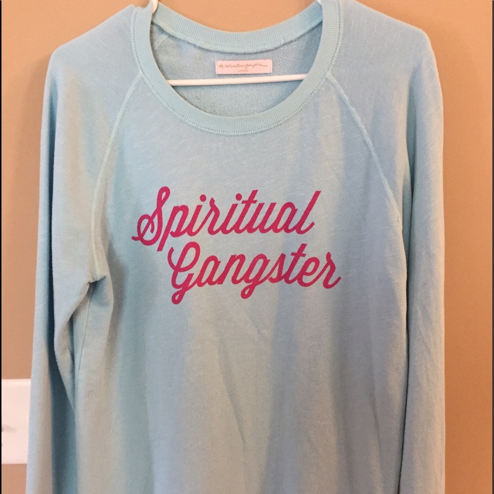 Spiritual Gangster sweatshirt, size large!