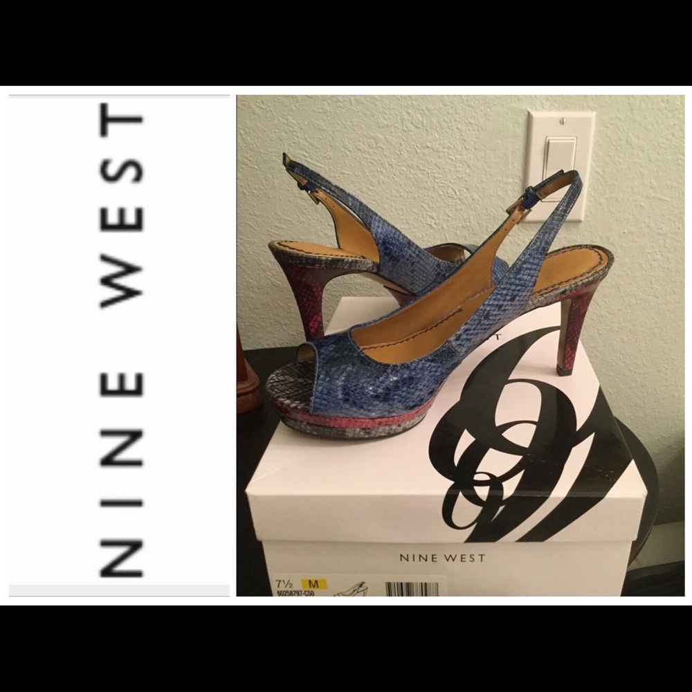 ❌❌SOLD❌❌New! Nine West Peep Toe Pumps