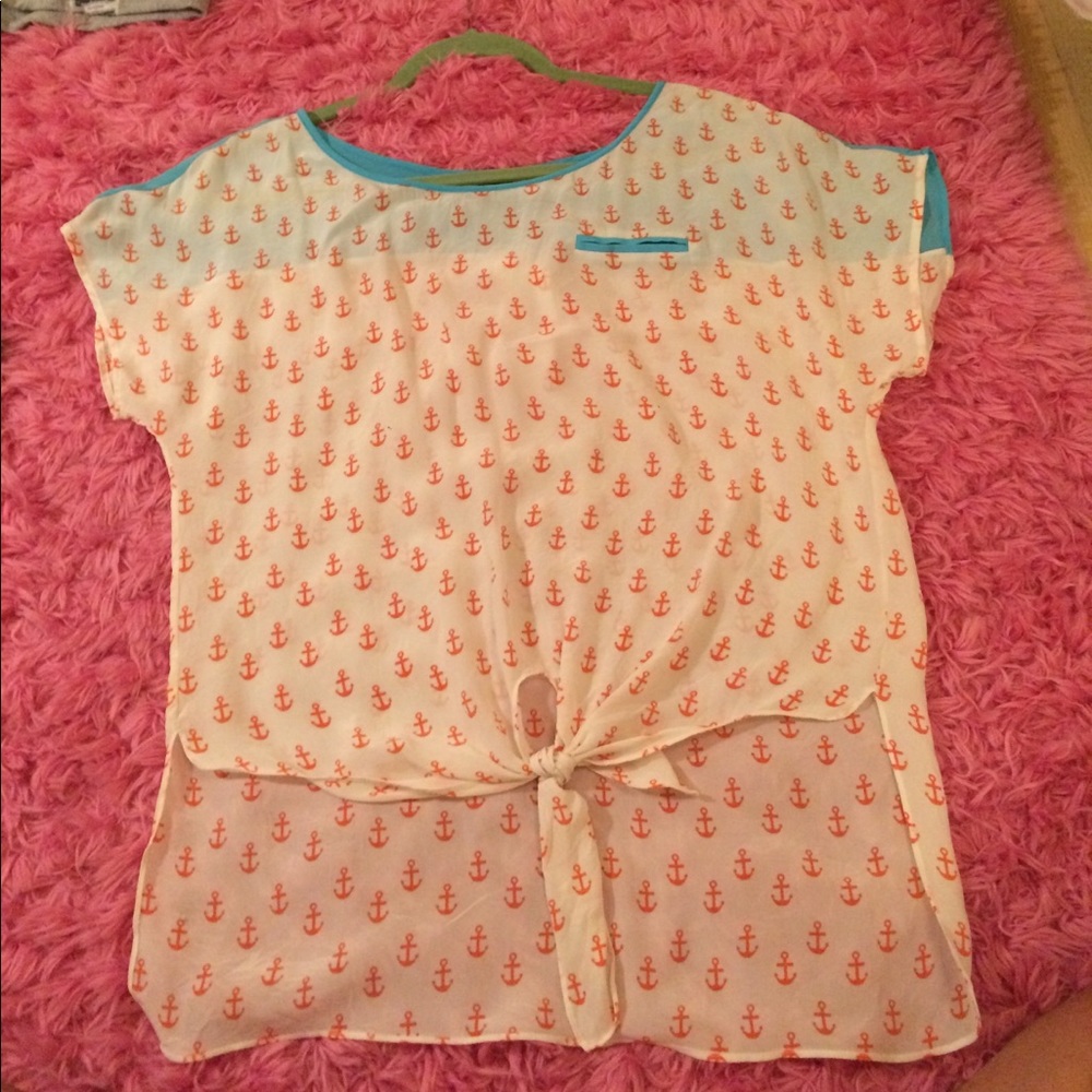 Anchor blouse
