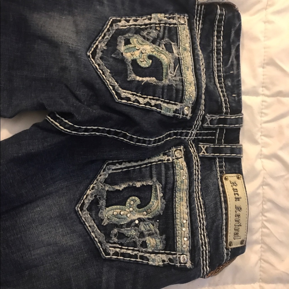 Rock Revival Crop/Capris