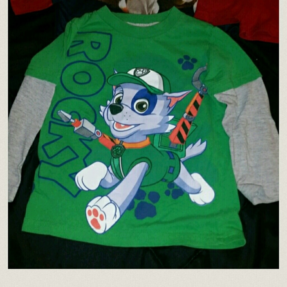 3T Rocky Paw Patrol Long Sleeved Shirt