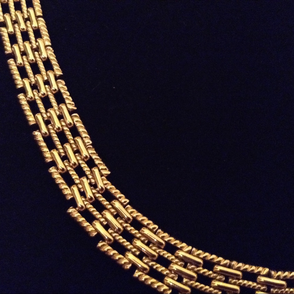 Vintage Napier Gold Tone Link Chain - Beauty💝🎉💕