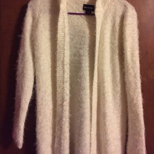 Hooded cardigan