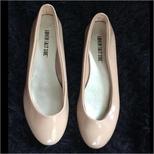 Lower East Side Beige Ballet Flats. Size 7
