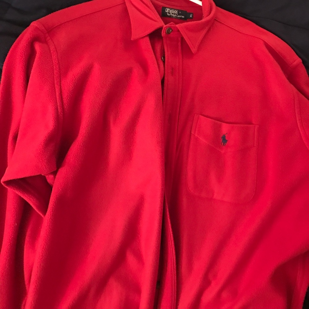 Ralph Lauren Polo Vintage Fleece Buttondown