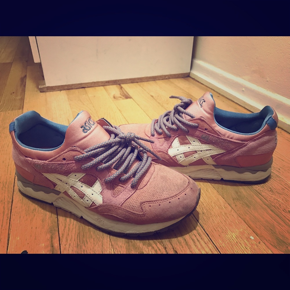 Ronnie fieg asics Rose Gold