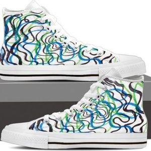 Vybrynt Virtuos Women's High Top Canvas Sneakers