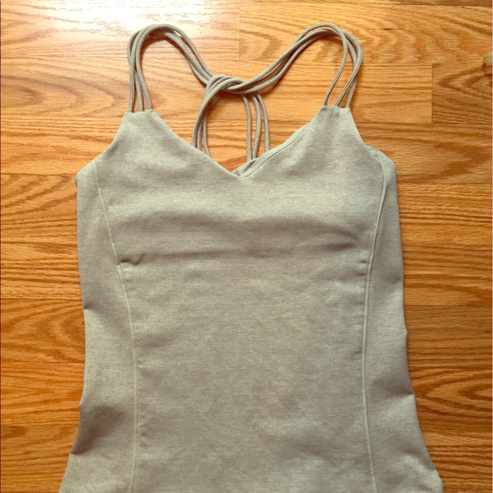 Alo strappy yoga tank.