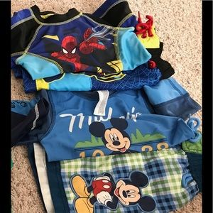Boys swimsuit sets 3T