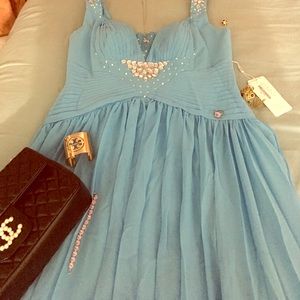 Long light Blue Dress from jjsHouse