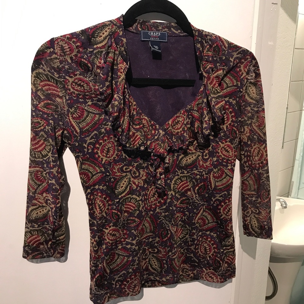 Paisley top *FREE WITH PURCHASE*