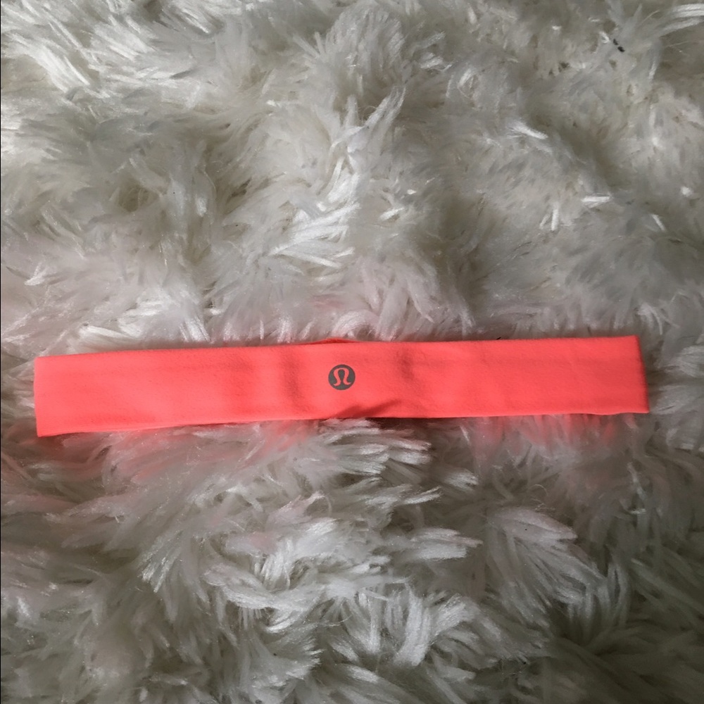 Peach Lulu Lemon Headband
