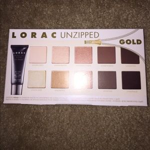 **RESERVED** NWT Lorac Unzipped Gold Palette