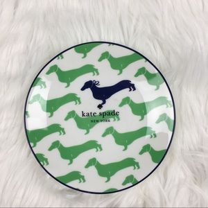 Kate Spade New York Daschund Accessory plate NWT