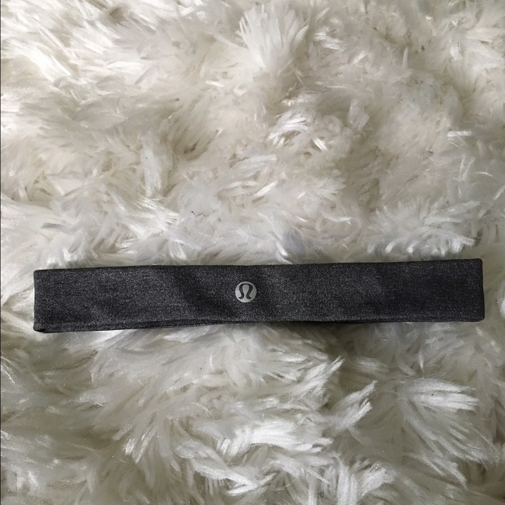 Grey Lulu Lemon Headband