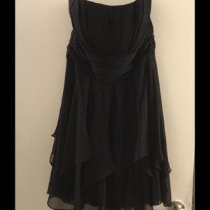 Strapless Knee Length Dress