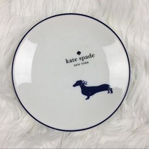 Kate Spade New York Daschund Accessory plate NWT
