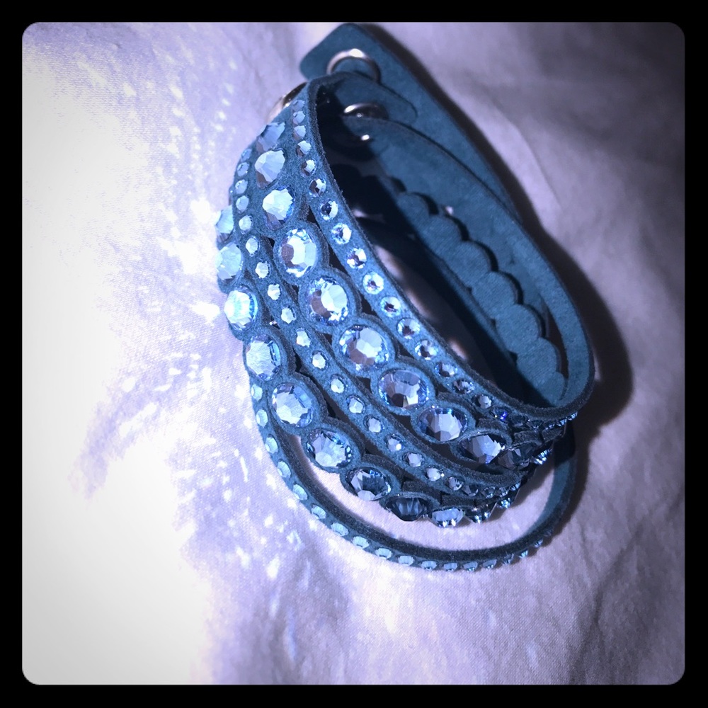 authentic saworsk slake Dark blue bracelet
