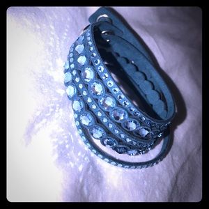 authentic saworsk slake Dark blue bracelet