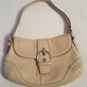 Coach vintage hobo leather purse