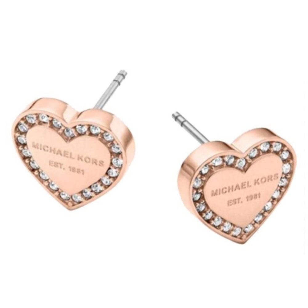 💕NWT MK LAST ONE rose gold earrings!