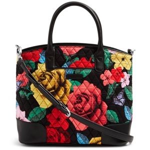 Vera Bradley Day Off Satchel in Havana Rose