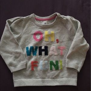 Baby Girl GAP Sweater