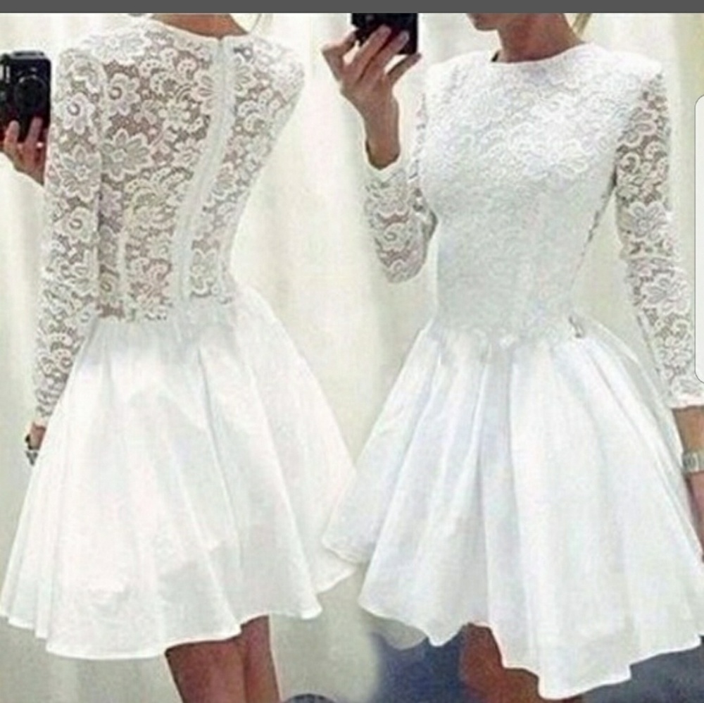 mini white dress