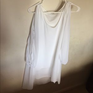 White beach dress
