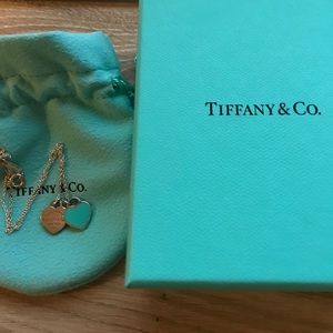 Tiffany & Co. Mini Double Heart Tag Pendant